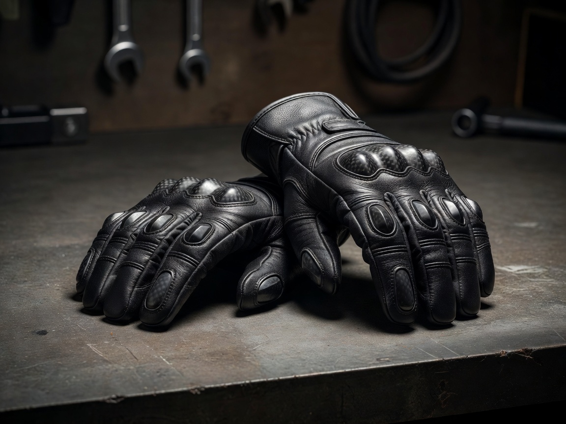 Motorcycle Riding Gloves With Knuckle Protection