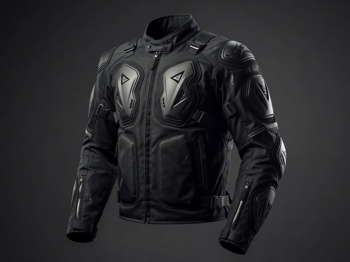 Protective Motorcycle Riding Jacket With Armor