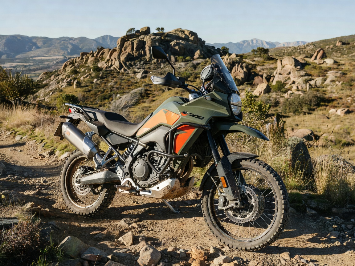 Representative Adventure Motorcycle